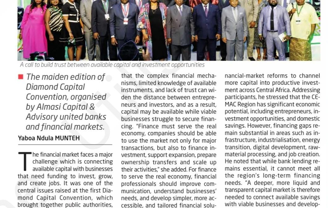 Bridging Gap Between Capital Businesses